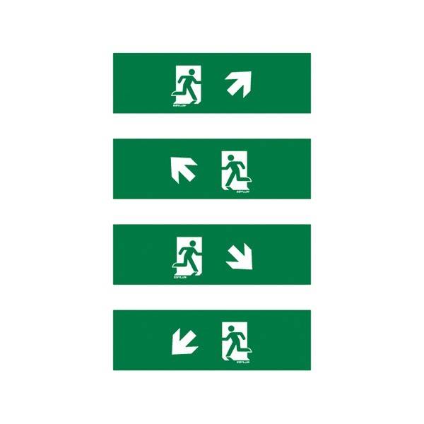 ESYLUX Piktogramm-Satz 2 SLX14FLATSYMBOLSETII