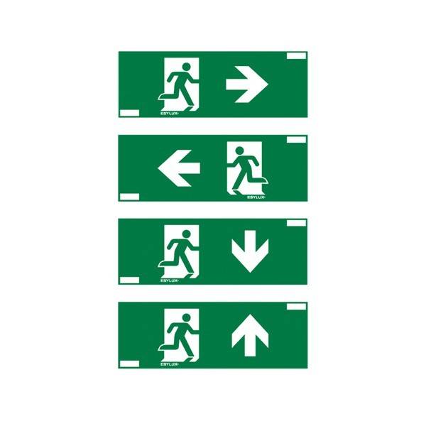 ESYLUX Piktogramm-Satz 1 SLX24FLATSYMBOLSETI