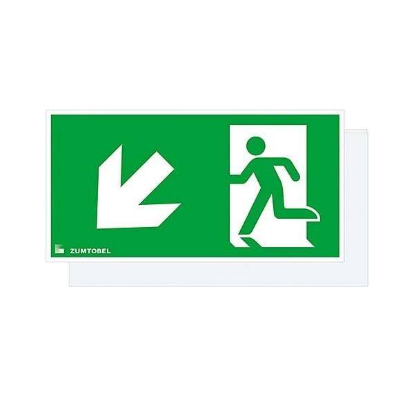Zumtobel Group Rettungszeichen CROSSIGN 160 RZ-1LU