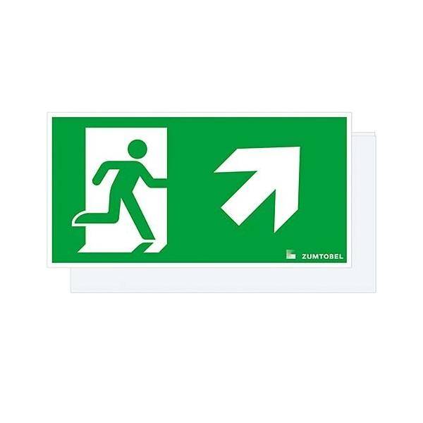Zumtobel Group Rettungszeichen CROSSIGN 160 RZ-1RO
