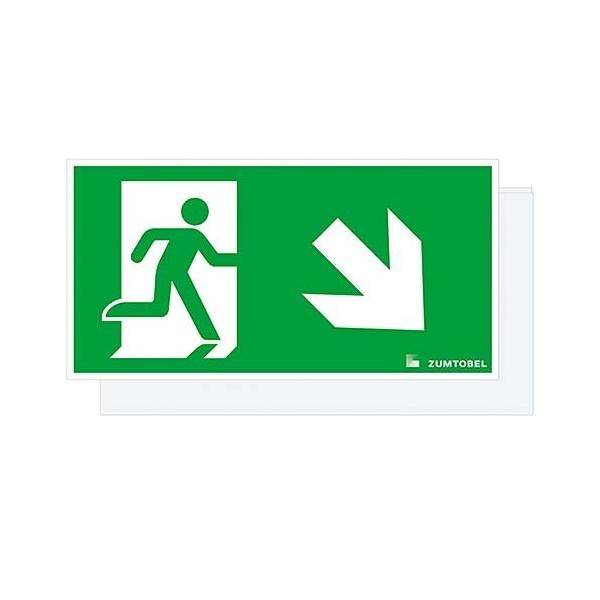 Zumtobel Group Rettungszeichen CROSSIGN 160 RZ-1RU