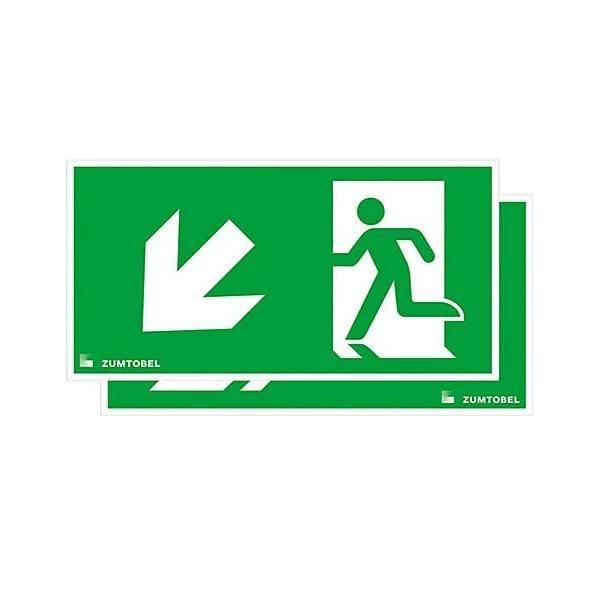 Zumtobel Group Rettungszeichen CROSSIGN 160 RZ-2LRU