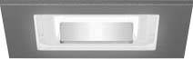 LTS Licht&Leuchten LED-Einbaudownlight FLIQ 100.1040.01 si