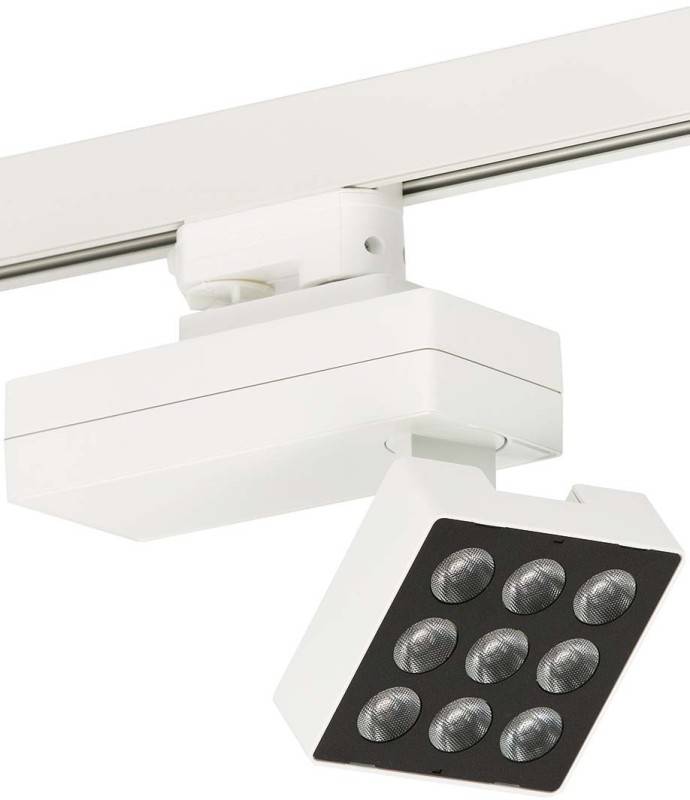 Ridi-Leuchten LED-Strahler KARO-S 2500-840 F