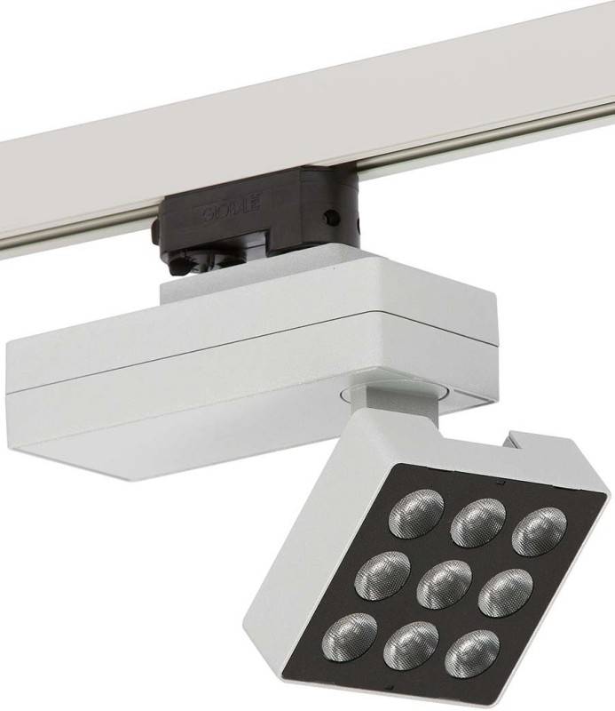 Ridi-Leuchten LED-Strahler KARO-S 2500-840 S-SI