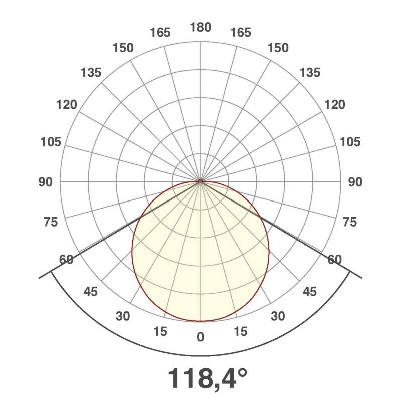 EVN Lichttechnik P-LED Deckeneinbauleuchte P02060102