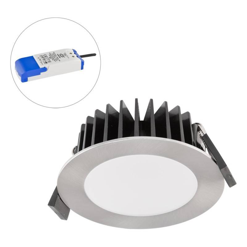 EVN Lichttechnik LED-Deckeneinbauleuchte L44101301 chr/sat