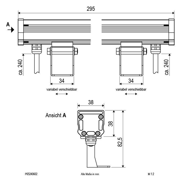 EVN Lichttechnik LED-Wallwasher P65240602 si