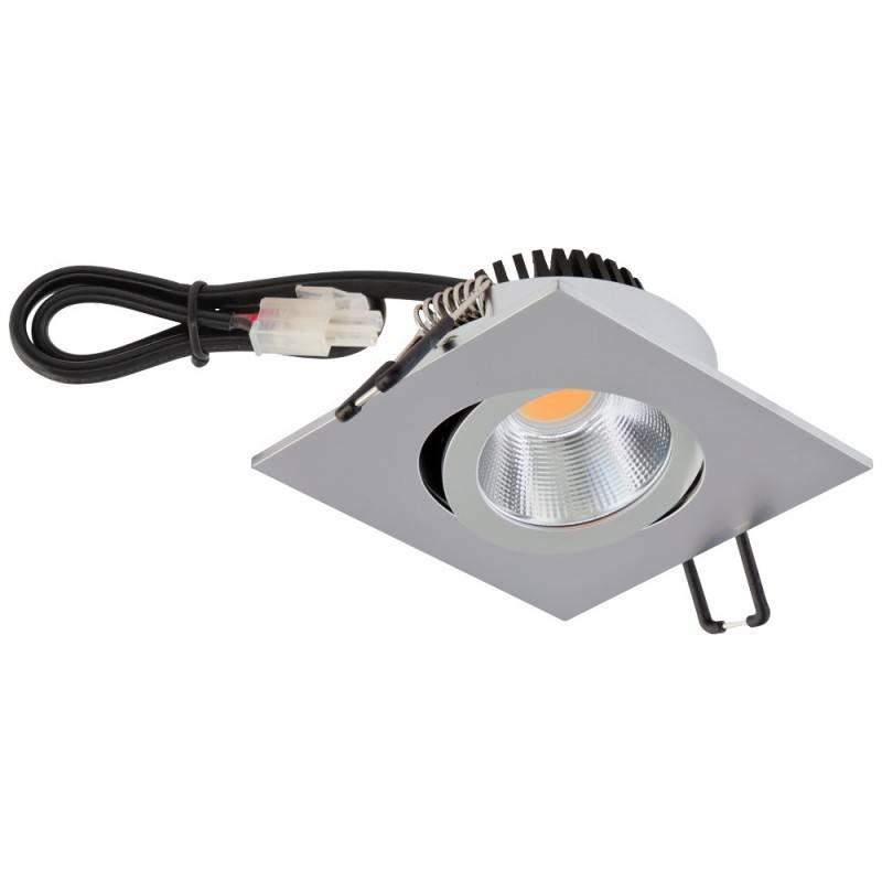 EVN Lichttechnik LED-Deckeneinbauleuchte PC24091502 chr/mt