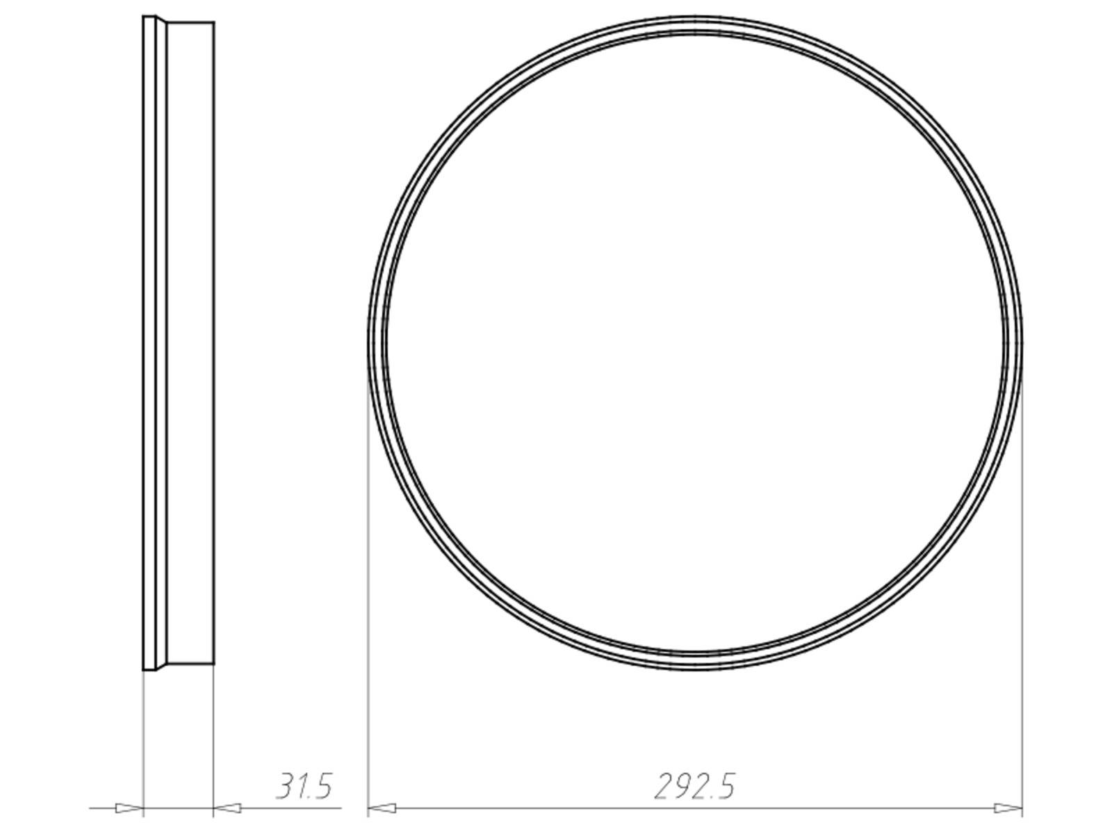 Kaiser Verlängerungsring 1283-25