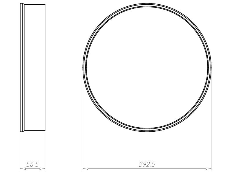 Kaiser Verlängerungsring 1283-50