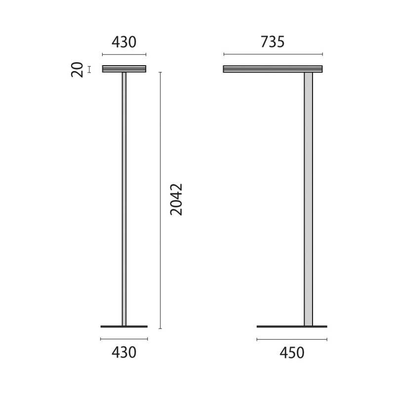 Spittler LED-Stehleuchte 8720761778930