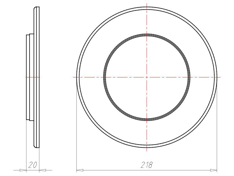 Kaiser Frontteil HaloX 180 1282-03