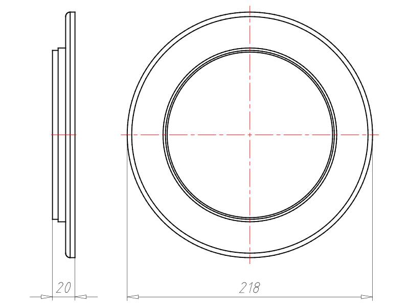 Kaiser Frontteil HaloX 180 1282-04