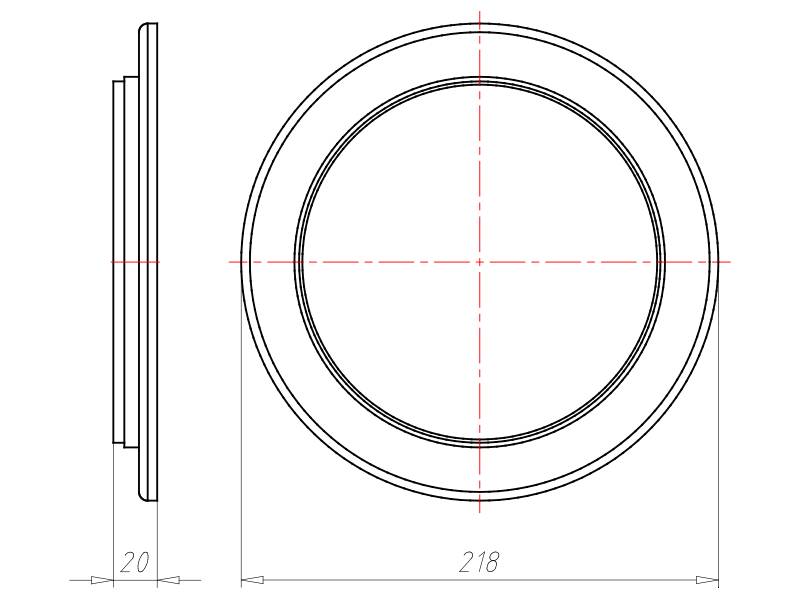 Kaiser Frontteil HaloX 180 1282-05