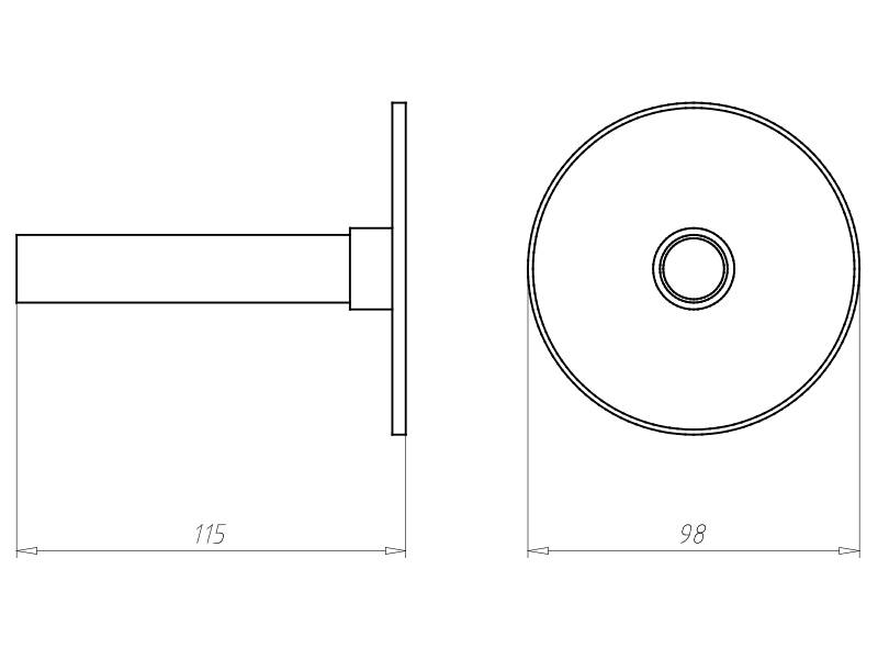 Kaiser Wandeinbausatz HaloX 180 1299-60
