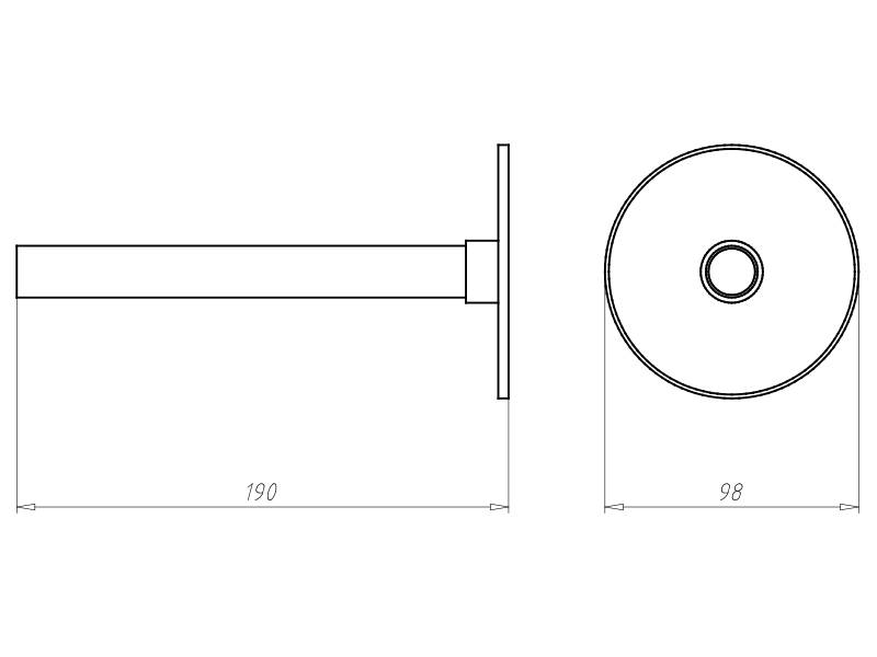 Kaiser Wandeinbausatz HaloX 180 1299-63
