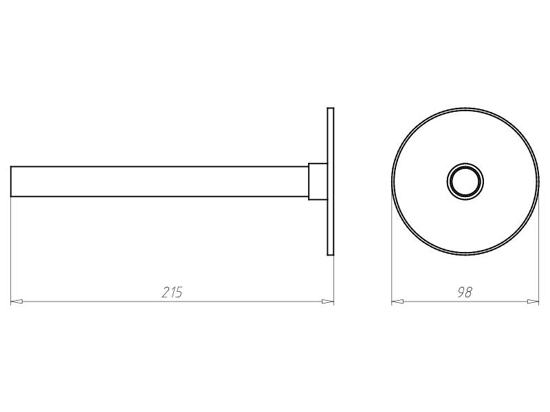 Kaiser Wandeinbausatz HaloX 180 1299-64