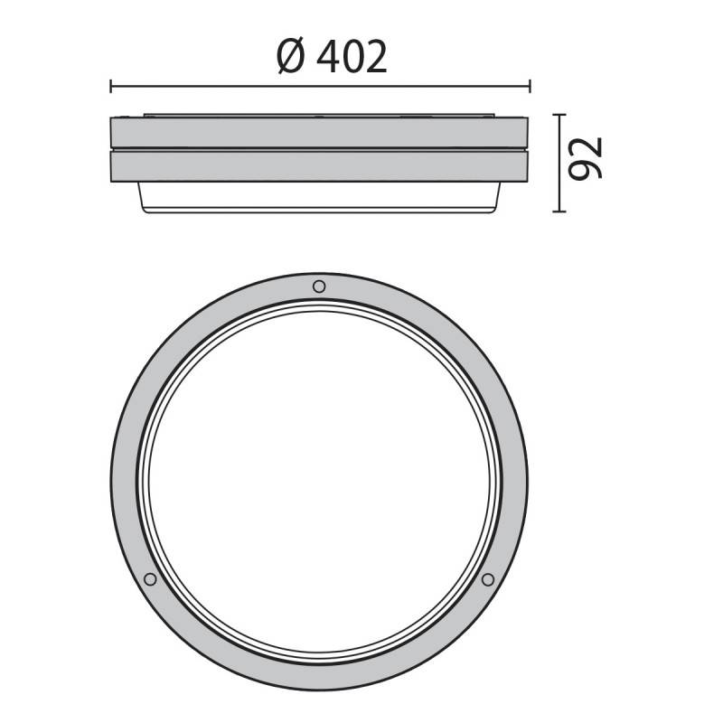 Spittler LED-Wand-u.Deckenleuchte 304278