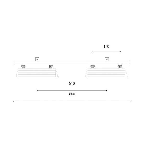 Leipziger Leuchten Traverse 9.907.0010.00