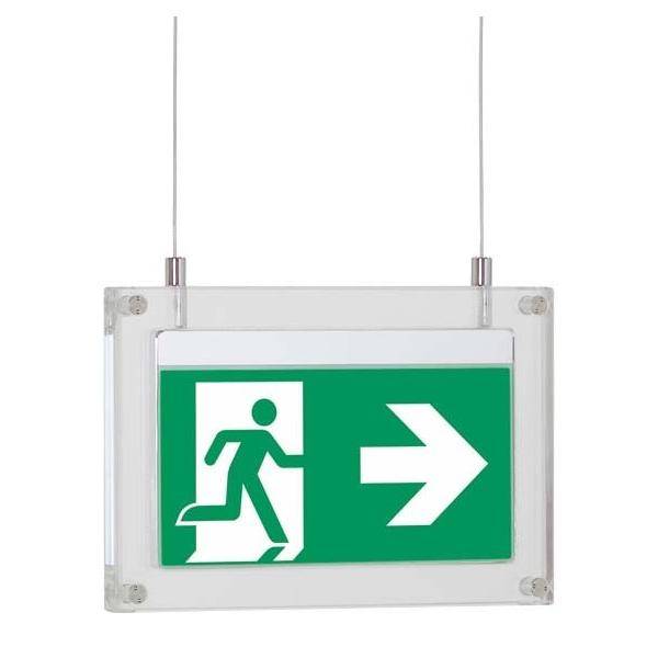 Ceag Notlichtsysteme Rettungszeichenleuchte SpiritLED16PU/BL-LED