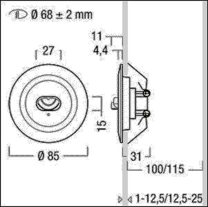 Zumtobel Group Sicherheitsleuchte RESCLITE #42185700