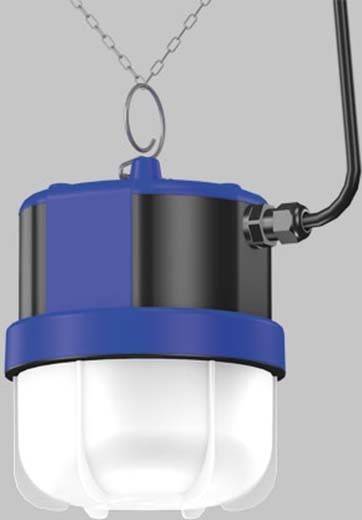 Sonlux LED-Kuppelleuchte 77-010CH-0006