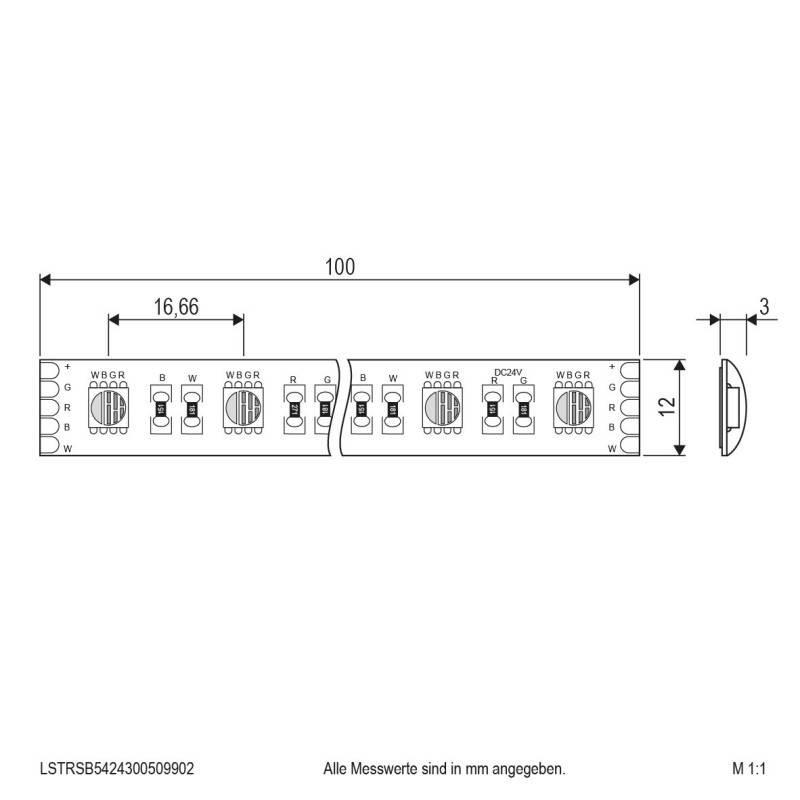 EVN Lichttechnik LED Stripe IP54 LSTRSB5424300509902