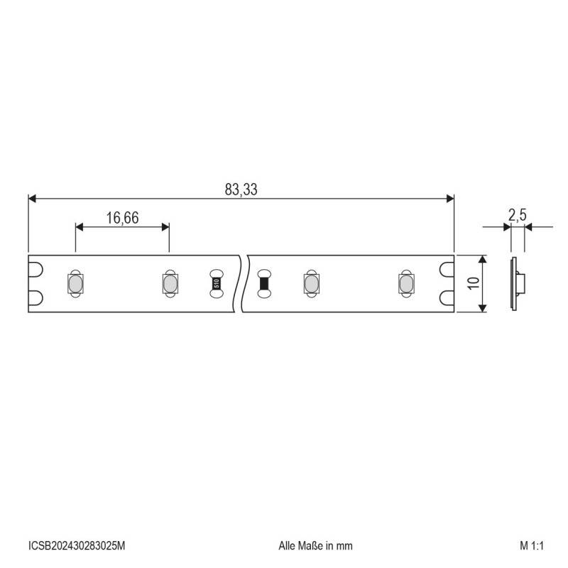 EVN Lichttechnik LED-Strip ICSB202430283025M