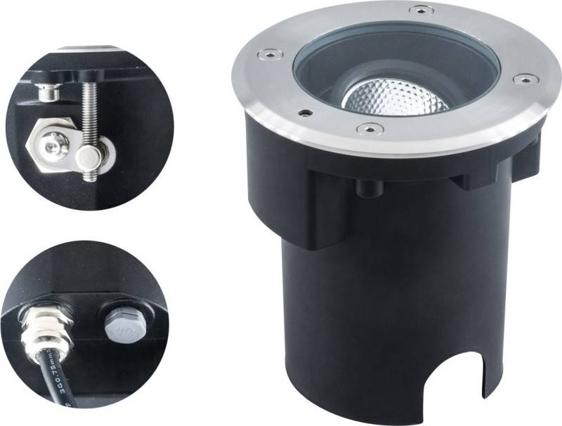 EVN Lichttechnik LED-Bodenleuchte IP67 PC67107040