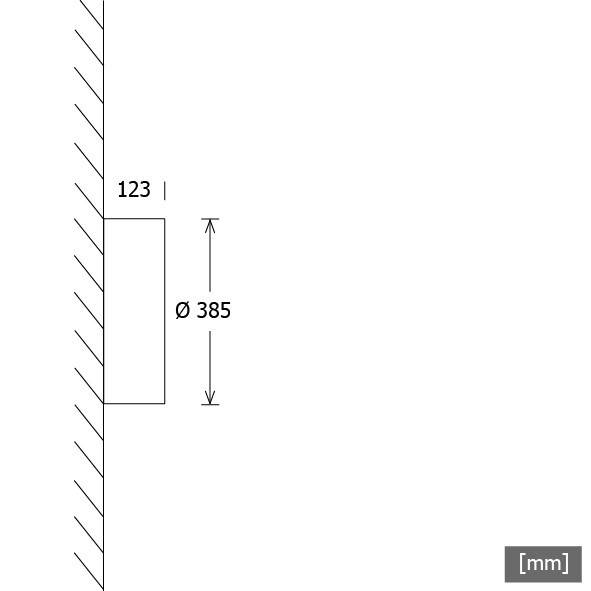 LTS Licht&Leuchten LED-Wandanbauleuchte PLL 23.385 #642273