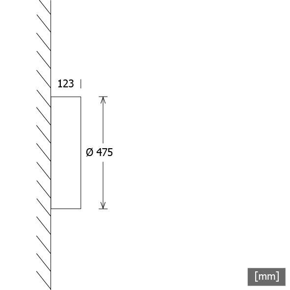LTS Licht&Leuchten LED-Wandanbauleuchte PLL 23.475 #642274