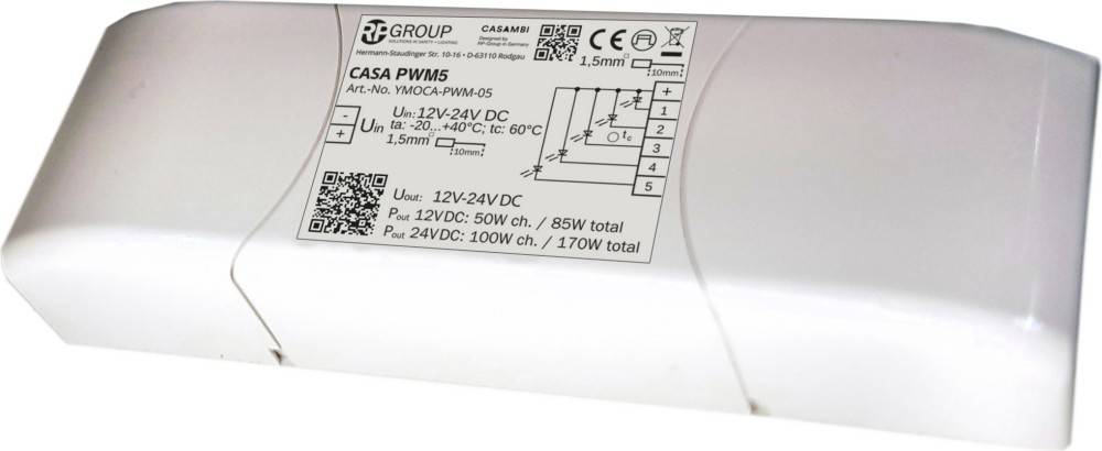 RP-Technik Casambi Steuermodul YMOCA-PWM-05