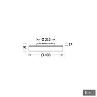 LTS Licht&Leuchten LED-Leuchte LUNXS100.840.1DALIsi LTS Licht&Leuchten LED-Leuchte LUNXS100.840.1DALIsi
