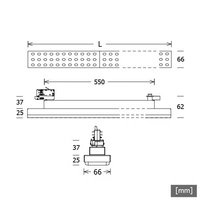 LTS Licht&Leuchten LED-Stromschienenleuchte LUZ-T14 103.840.60sw LTS Licht&Leuchten LED-Stromschienenleuchte LUZ-T14 103.840.60sw