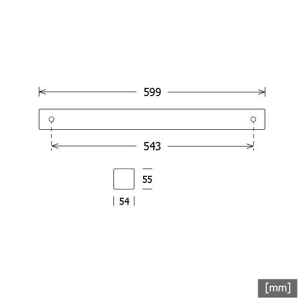 LTS Licht&Leuchten LED-Wandleuchte AQUA 101.840 ws