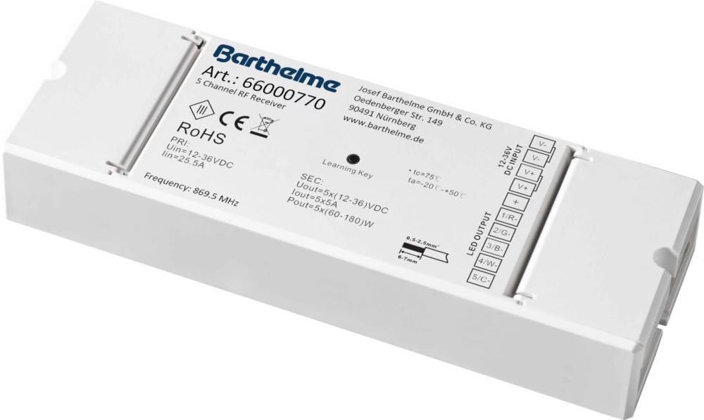 Barthelme Funksteuergerät 5 Kanal 66000770