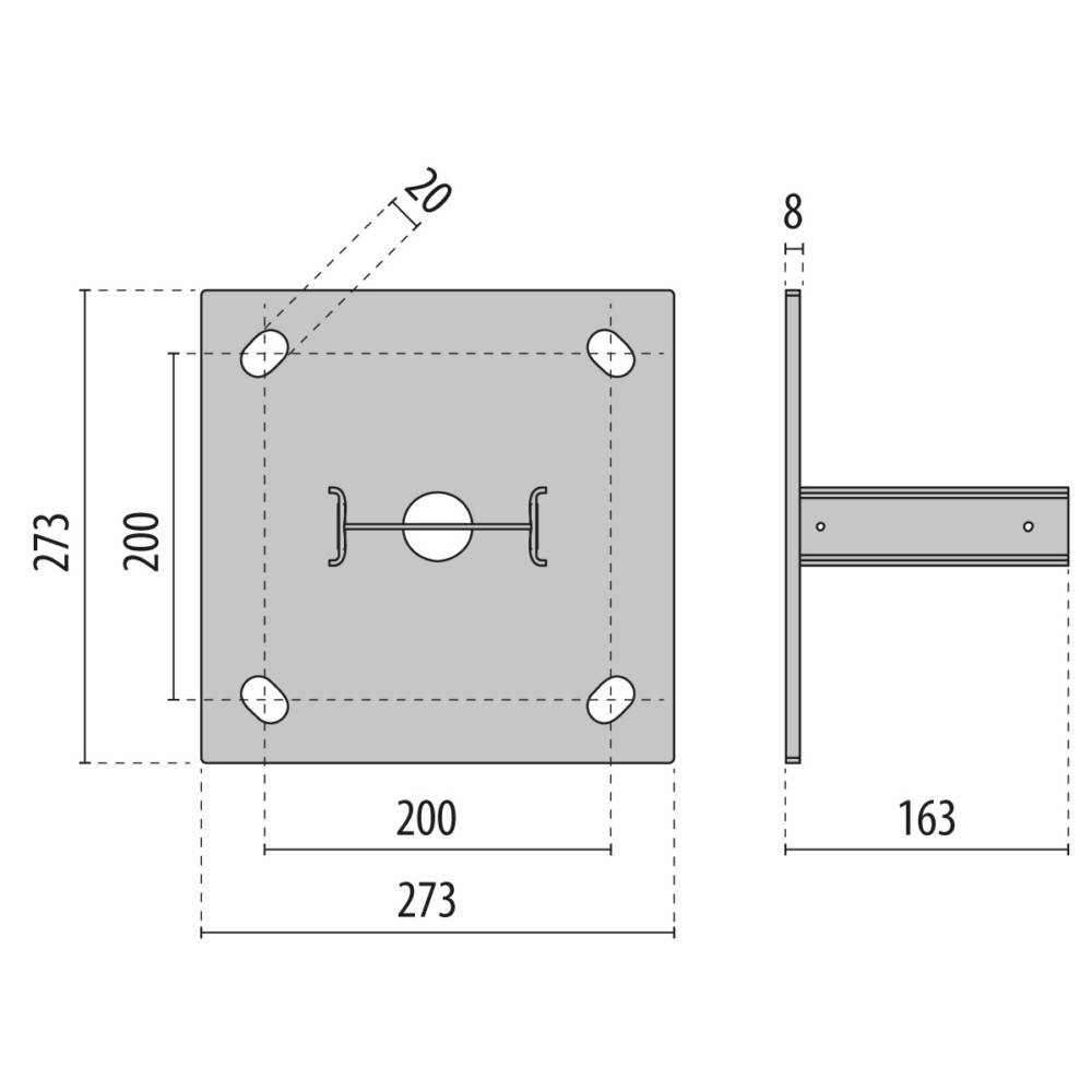 Spittler Bodenplatte 3112993