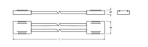 2 Stück Ledvance Verbindungsleitung (VE2) LSAYPFMCSWP250COBVE2