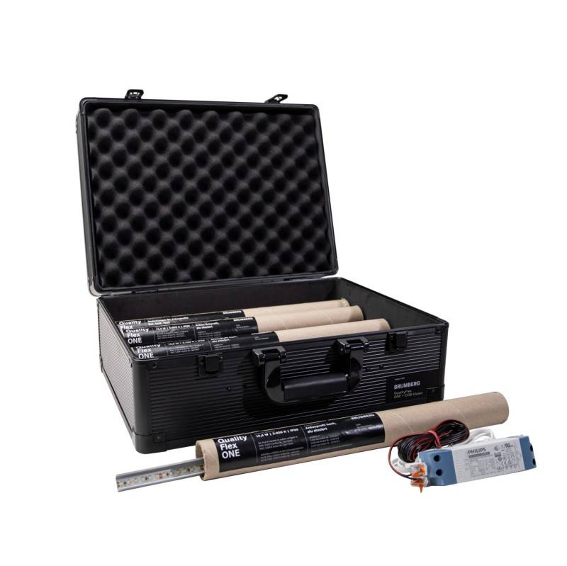 Brumberg Leuchten Musterkoffer Q-Flex 91494