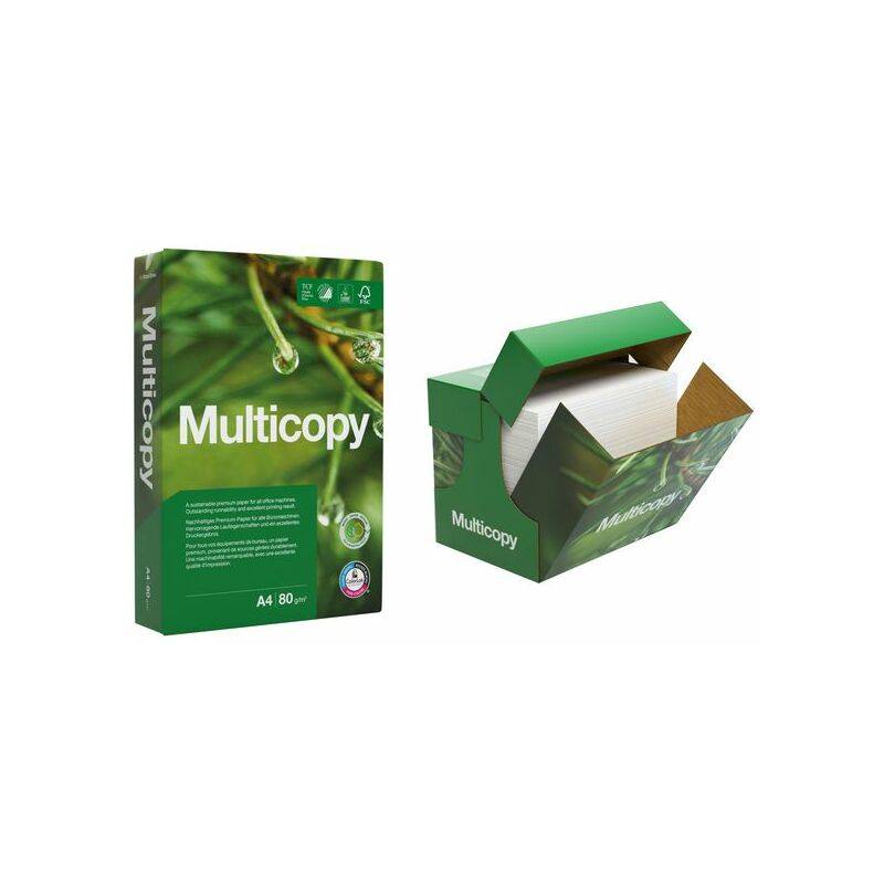 Inapa Multifunktionspapier MultiCopy, A4, 80 g/qm, MaxBox