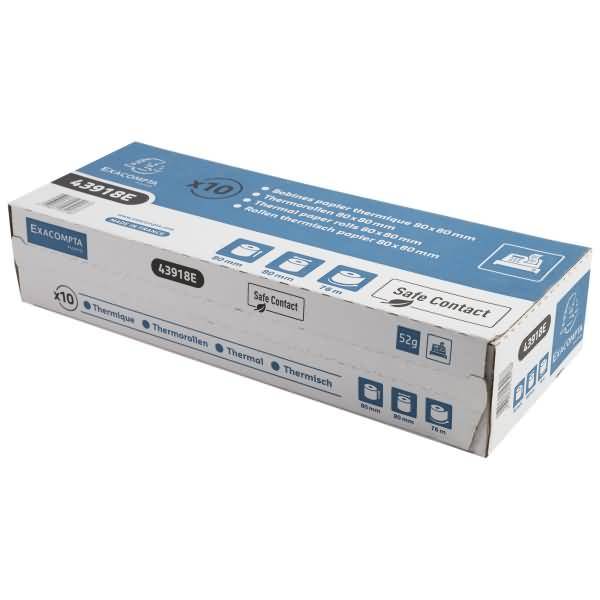 Thermorolle SafeContact 43918E 80mmx76m 10 Stück
