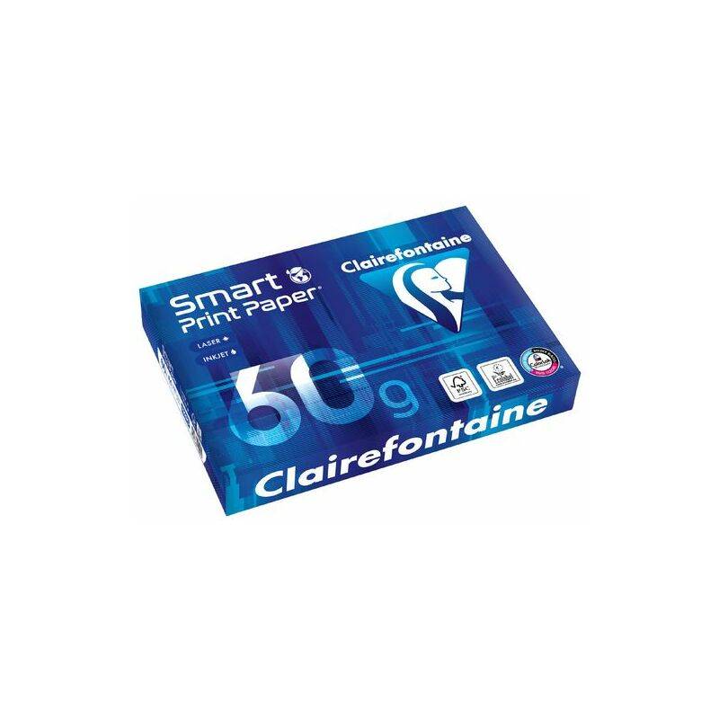 Exacompta Clairefontaine Smart Print Paper - Ultra White - A4 (210 x 297 mm) - 7