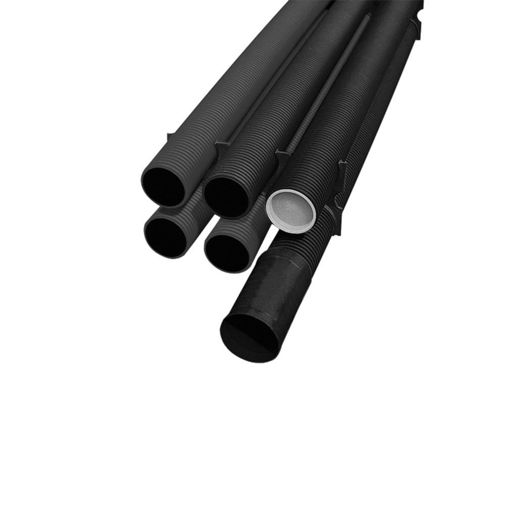 3 Mtr. Fränkische Kabelschutzrohr KabuflexS1103m-St sw