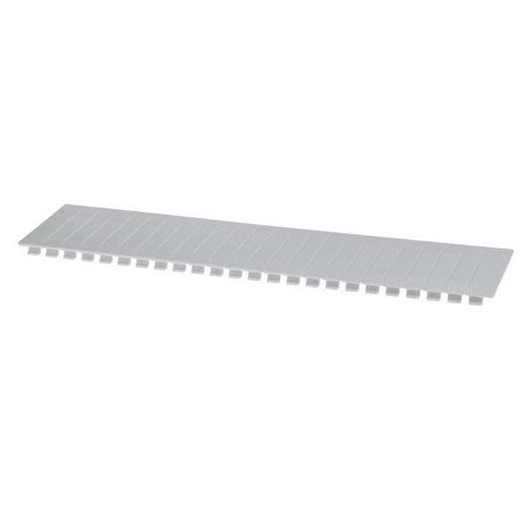 Siemens 8GK99100KK00 ALPHA DIN, Abdeckungstreifen Abdeckung Kunststoff Grau 10St.