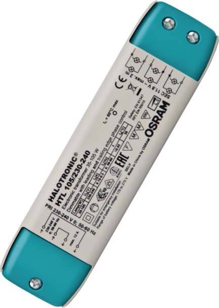 OSRAM BETRIEBSGERÄTE Elektronischer Trafo HTL105/230-240