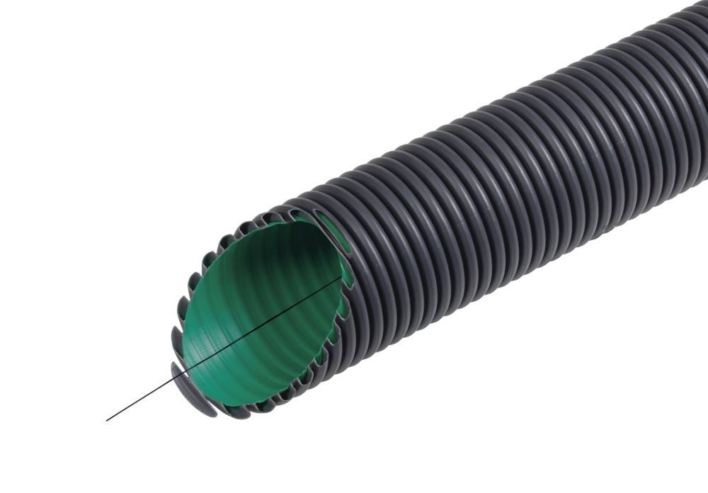 25 Mtr. Fränkische Kabelschutzrohr KabuflexRplus125 sw