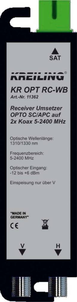 Kreiling Tech. Receiver Umsetzer KR OPT RC-WB