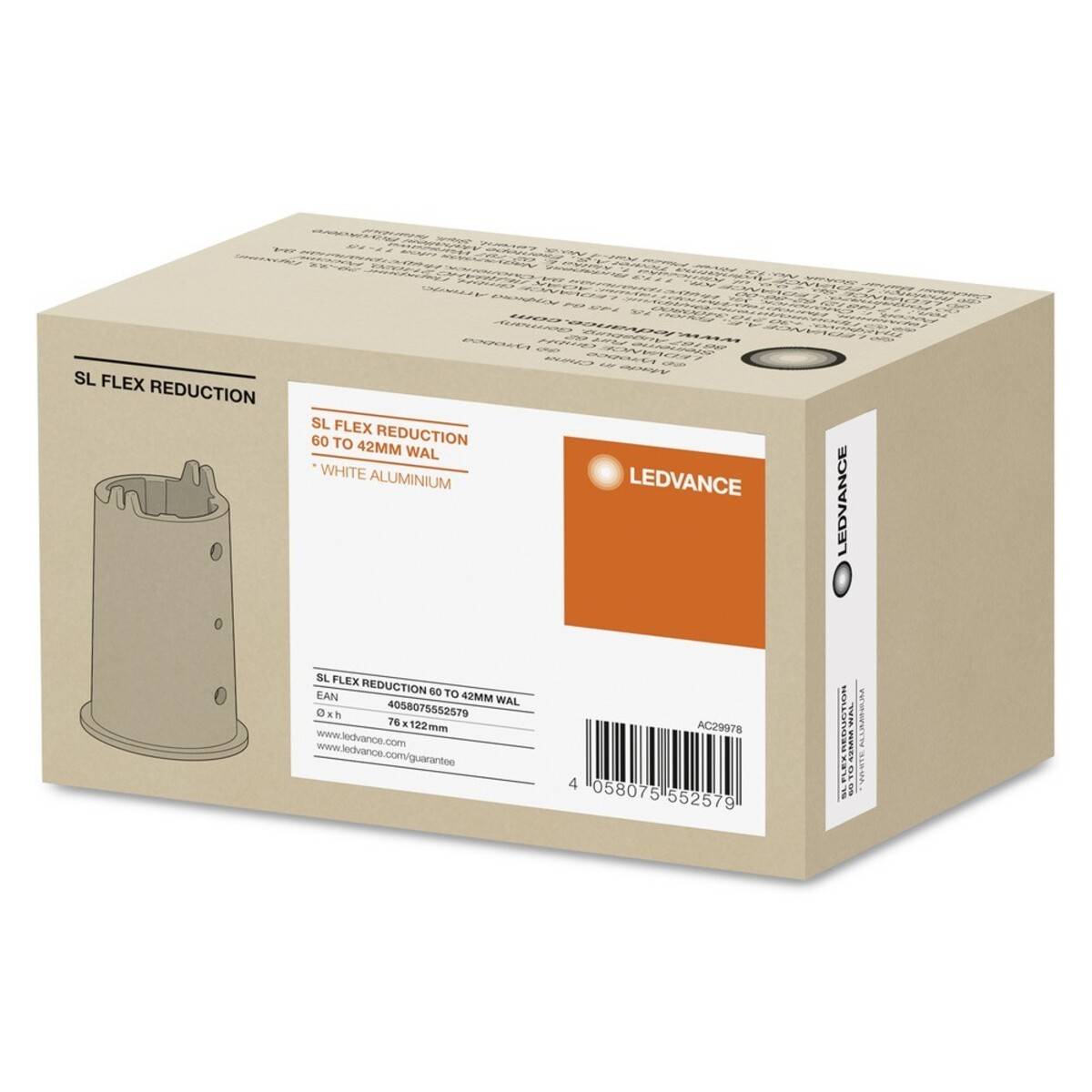 Ledvance Reduzierstück 60 auf 42mm SLFLEXREDUCT60TO42MM