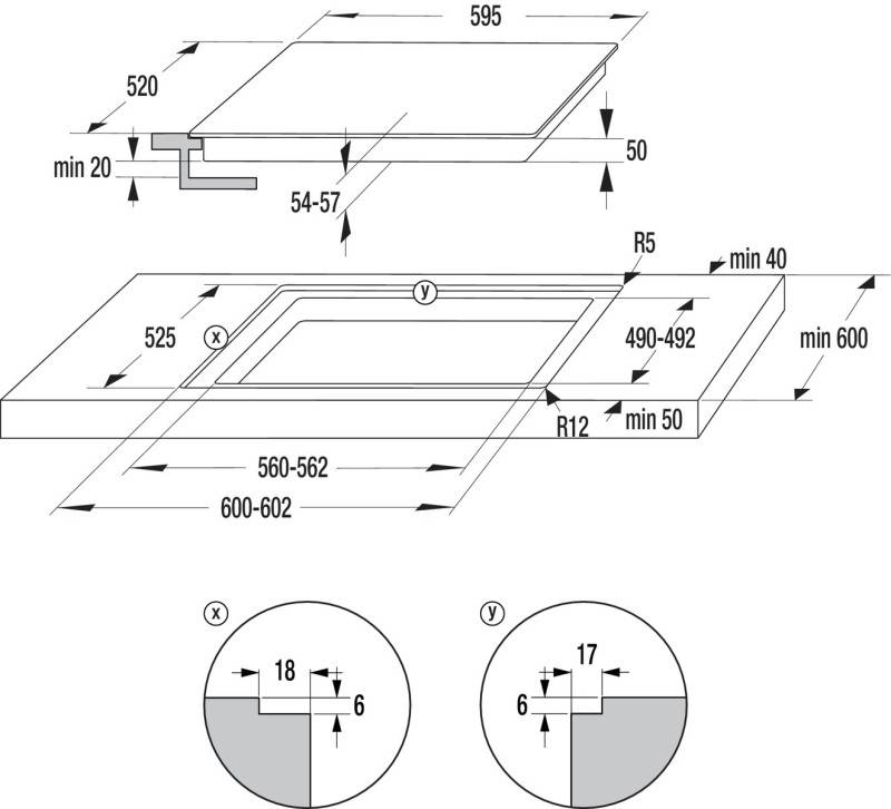 Gorenje EB-Herdset-Hi-Light BCX6737E05BG+ECD634X